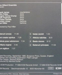 Pérotin - The Hilliard Ensemble-1