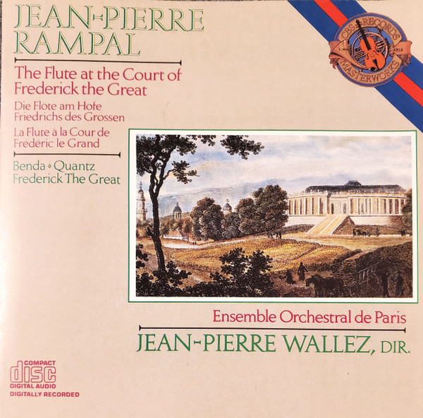 Benda*, Quantz*, Frederick The Great* : Jean-Pierre Rampal, Ensemble Orchestral De Paris, Jean-Pierre Wallez-0