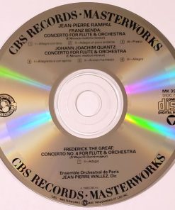 Benda*, Quantz*, Frederick The Great* : Jean-Pierre Rampal, Ensemble Orchestral De Paris, Jean-Pierre Wallez-3