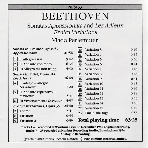 Beethoven*, Vlado Perlemuter-3