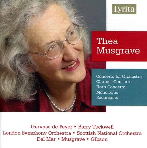 Thea Musgrave - Gervase de Peyer, Barry Tuckwell, London Symphony Orchestra, Royal Scottish National Orchestra, Norman Del Mar, Thea Musgrave, Alexander Gibson-0