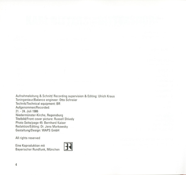 Carl Ditters von Dittersdorf - Consortium Musicum München · Regensburger Domspatzen · Georg Ratzinger-4