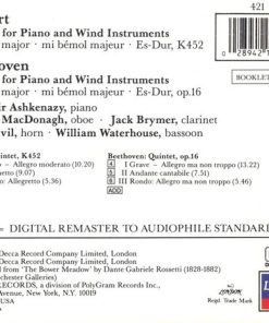 Mozart* / Beethoven* - Vladimir Ashkenazy, London Wind Soloists-0