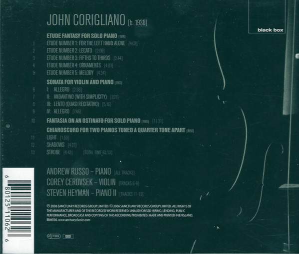 Corigliano*, Andrew Russo, Corey Cerovsek, Steven Heyman-1