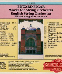 Edward Elgar* / English String Orchestra, William Boughton-1