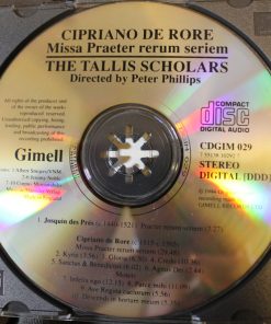 Cipriano De Rore, The Tallis Scholars, Peter Phillips (2)-2