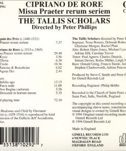Cipriano De Rore, The Tallis Scholars, Peter Phillips (2)-3