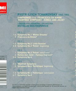 Pyotr Ilyich Tchaikovsky - London Philharmonic Orchestra, Mstislav Rostropovich-1
