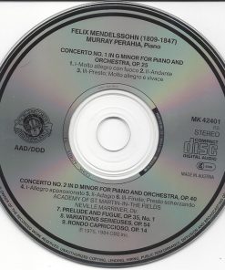 Murray Perahia, Sir Neville Marriner, The Academy Of St. Martin-in-the-Fields - Felix Mendelssohn-Bartholdy-2