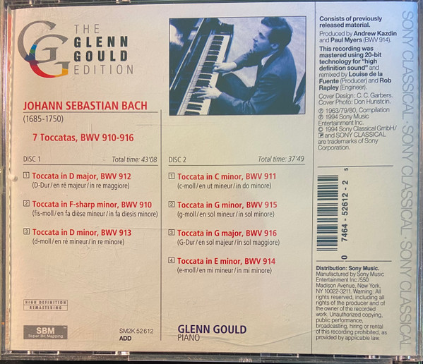 Bach*, Glenn Gould-1