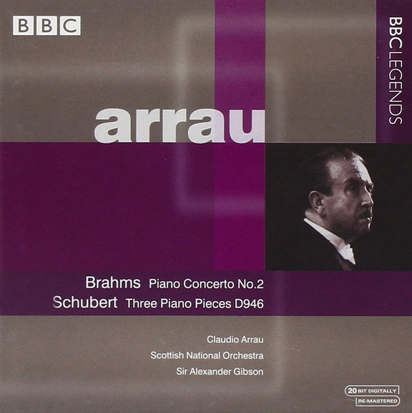 Claudio Arrau, Franz Schubert, Johannes Brahms-0