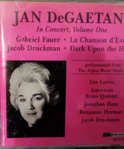 Jan DeGaetani, Gabriel Fauré, Jacob Druckman-0
