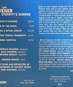 John Tavener - The Academy Of Ancient Music, Paul Goodwin (2)-1