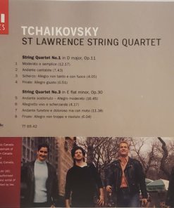 Tchaikovsky* - St Lawrence String Quartet*-1