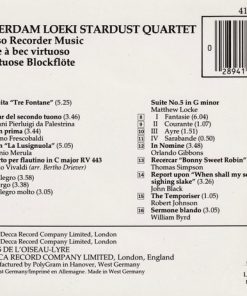 Antonio Vivaldi • Frescobaldi* • Palestrina* • Locke* • Gibbons* • Byrd* - Amsterdam Loeki Stardust Quartet-1