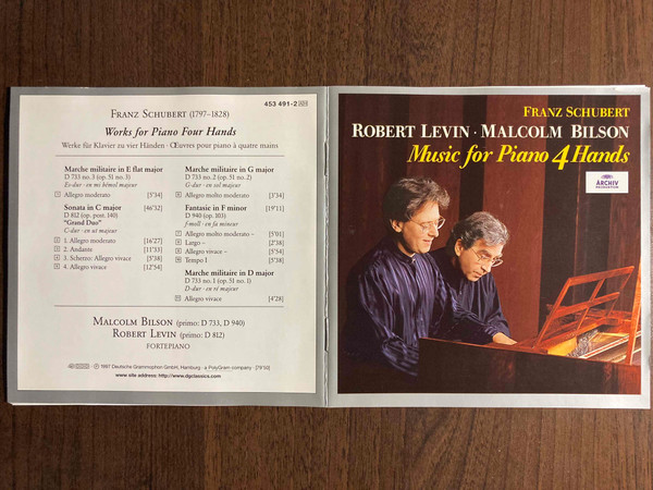 Franz Schubert, Robert Levin, Malcolm Bilson-1