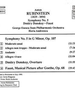Anton Rubinstein, George Enescu State Philharmonic Orchestra*, Horia Andreescu-4