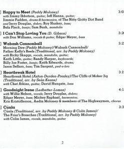 The Chieftains With Chet Atkins, Emmylou Harris, Colin James (2), Willie Nelson, Nitty Gritty Dirt Band, Ricky Skaggs, Don Williams (2)-3