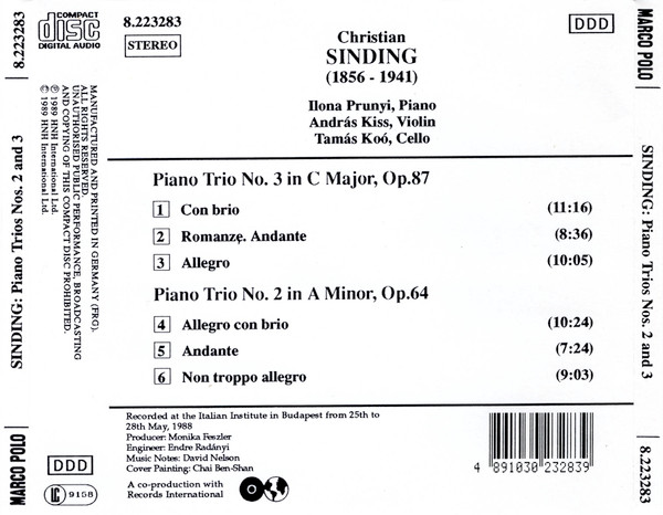 Christian Sinding, Ilona Prunyi, András Kiss, Tamás Koó-1
