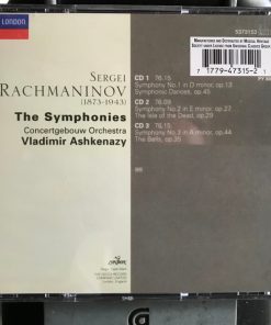 Rachmaninov* - Vladimir Ashkenazy, Concertgebouw Orchestra*-1