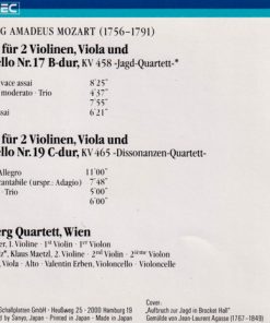 Wolfgang Amadeus Mozart, Alban Berg Quartett-1