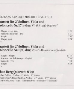 Wolfgang Amadeus Mozart, Alban Berg Quartett-4