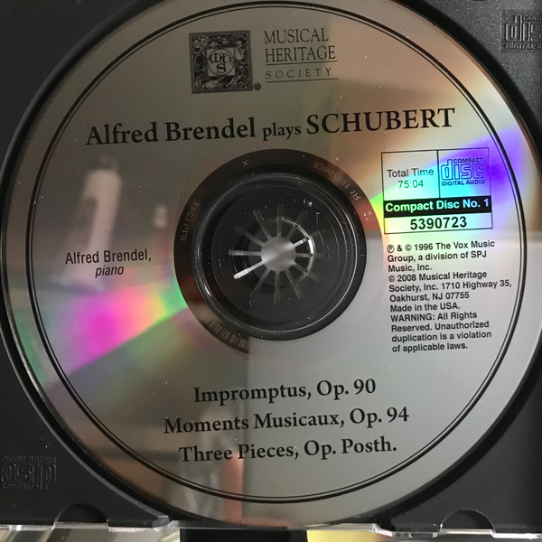 Franz Schubert, Alfred Brendel-2