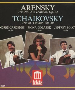 Andrés Cárdenes, Mona Golabek, Jeffrey Solow, Pyotr Ilyich Tchaikovsky, Anton Stepanovich Arensky-0