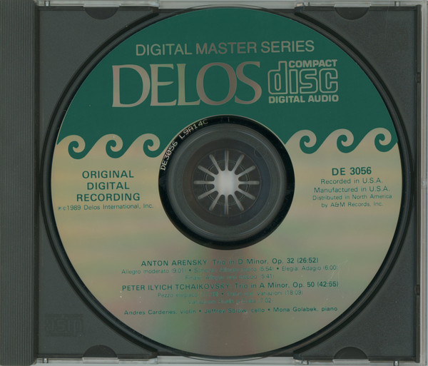 Andrés Cárdenes, Mona Golabek, Jeffrey Solow, Pyotr Ilyich Tchaikovsky, Anton Stepanovich Arensky-2