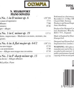 Myaskovsky* | Murray McLachlan-1