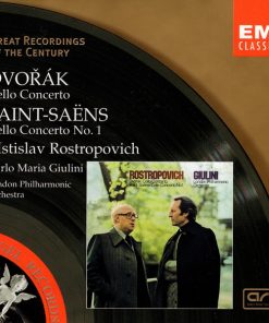 Mstislav Rostropovich • Carlo Maria Giulini / London Philharmonic Orchestra – Dvořák* / Saint-Saëns*-0