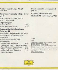Peter Tschaikowsky* - Berliner Philharmoniker - Herbert von Karajan-1