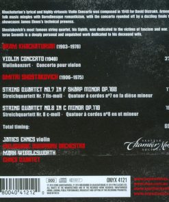 Aram Khatchaturian, Dmitri Shostakovich, James Ehnes, Mark Wigglesworth, Melbourne Symphony Orchestra, Ehnes Quartet-1
