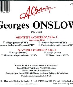 George Onslow - G.Jarry*, Y. Caracilly*, S. Collot*, B. Pasquier*, M. Tournus*-1