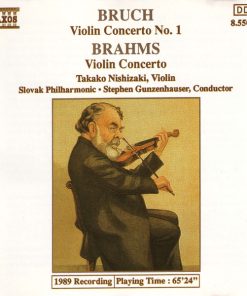 Bruch* / Brahms* - Takako Nishizaki, Slovak Philharmonic*, Stephen Gunzenhauser-0