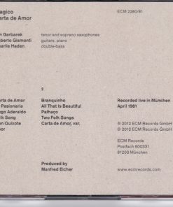 Jan Garbarek / Egberto Gismonti / Charlie Haden : Magico (2)-2