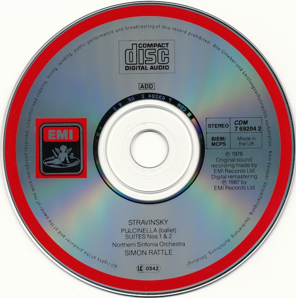 Stravinsky* - Northern Sinfonia Orchestra*, Simon Rattle*, Jennifer Smith (3), John Fryatt, Malcolm King-2