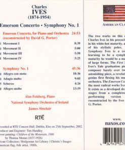 Charles Ives, Alan Feinberg, National Symphony Orchestra Of Ireland, James Sinclair (2)-1