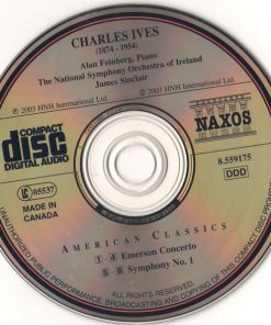 Charles Ives, Alan Feinberg, National Symphony Orchestra Of Ireland, James Sinclair (2)-2