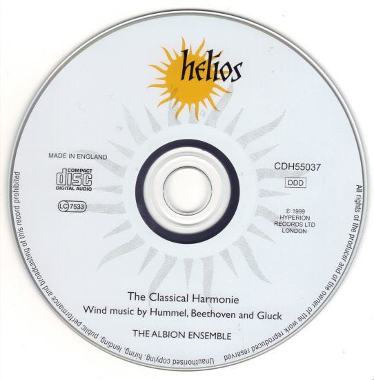 Ludwig van Beethoven, Christoph Willibald Gluck, Johann Nepomuk Hummel - The Albion Ensemble-2