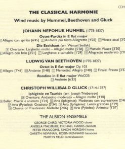 Ludwig van Beethoven, Christoph Willibald Gluck, Johann Nepomuk Hummel - The Albion Ensemble-3