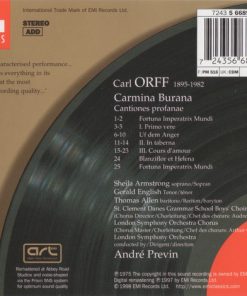 Carl Orff / André Previn, Thomas Allen, Sheila Armstrong, Gerald English, London Symphony Chorus & London Symphony Orchestra-1