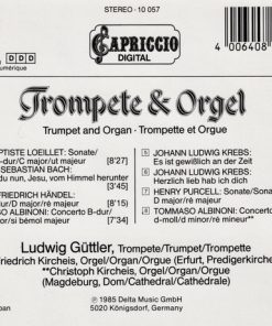 Händel*, Loeillet*, Albinoni*, Krebs*, Bach*, Purcell* ; Ludwig Güttler, Friedrich Kircheis-1