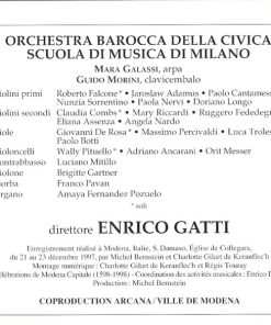 Alessandro Stradella – Lavinia Bertotti - Barbara Zanichelli - Emanuela Galli - Roberto Balconi - Maurizio Sciuto - Carlo Lepore, Orchestra Barocca della Civica Scuola di Musica di Milano, Enrico Gatti-4