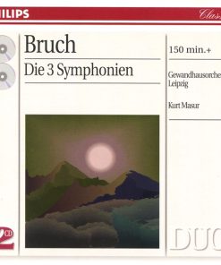 Bruch* – Gewandhausorchester Leipzig, Kurt Masur-0