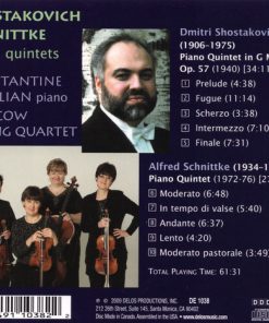 Shostakovich*, Schnittke*, Constantine Orbelian, Moscow String Quartet-1