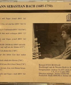 Johann Sebastian Bach, Bernard Foccroulle-1