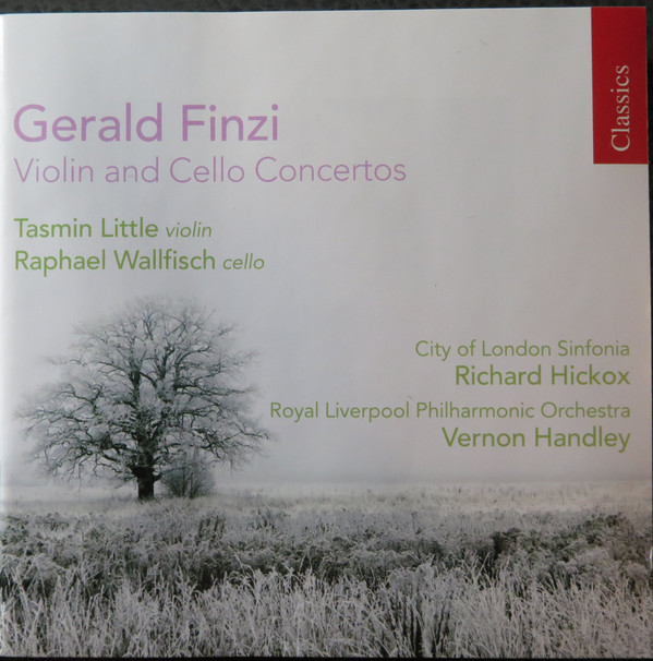 Gerald Finzi - Tasmin Little, Raphael Wallfisch, City Of London Sinfonia, Richard Hickox, Royal Liverpool Philharmonic Orchestra, Vernon Handley-0