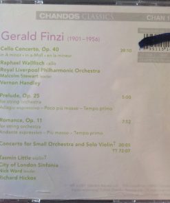 Gerald Finzi - Tasmin Little, Raphael Wallfisch, City Of London Sinfonia, Richard Hickox, Royal Liverpool Philharmonic Orchestra, Vernon Handley-1