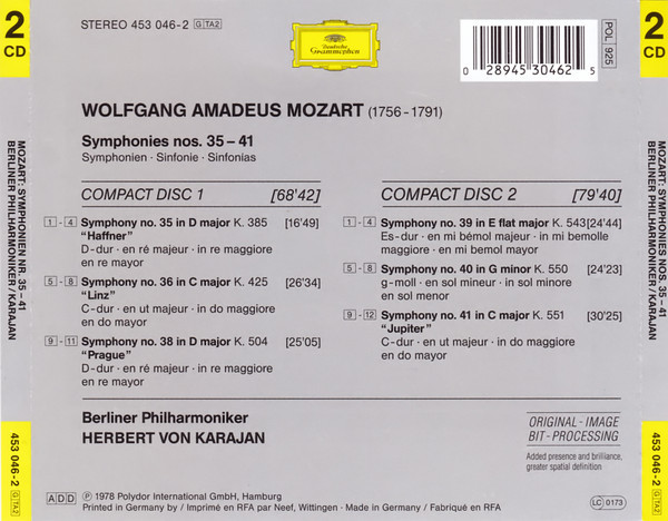 Mozart*, Herbert von Karajan, Berliner Philharmoniker-1